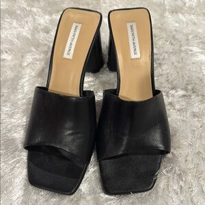 🖤 SAKS 5th AVE TAYLOR OPEN TOE BLOCK HEEL 🖤